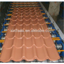 Glazed roll forming machine